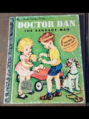 Doctor Dan The Bandage Man - Little Golden Book